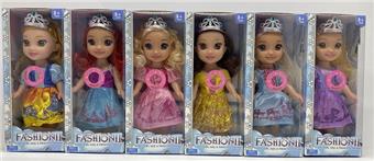10 inch salon hollow body Disney doll (with IC package and three batteries)   ITEM NO.： W024603