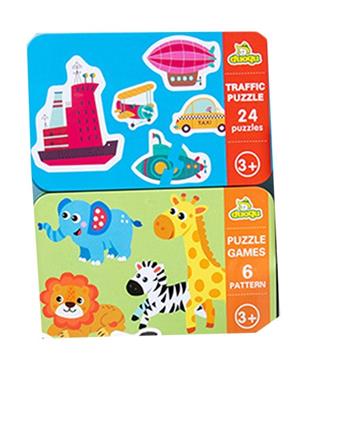 Five pieces of six in one puzzle   ITEM NO.： W034265