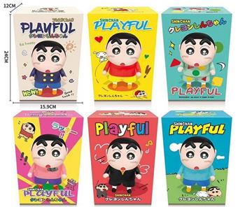 6 mixed styles of 23CM vinyl new figurines   ITEM NO.： W037460