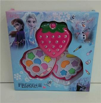 Two layer strawberry children's and girls' makeup and cosmetics   ITEM NO.： W040717