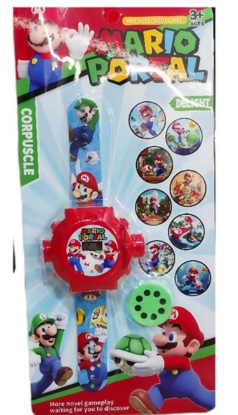 Mario Projection Watch (Wheel 8 Projection)   ITEM NO.： W027946