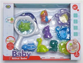 Bathroom Shark Net Fishing Dinosaur Single 11 (PCS)   ITEM NO.： W035173
