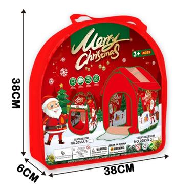 House type Christmas toy tent   ITEM NO.： W040217