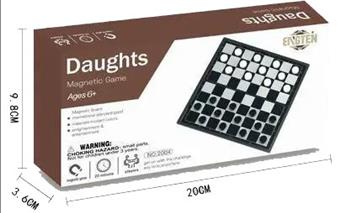 Magnetic International Checkers (GCC)   ITEM NO.： W024003