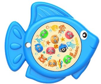 Upstream 8-Fish Small Fishing Plate (Magnetic)   ITEM NO.： W036275