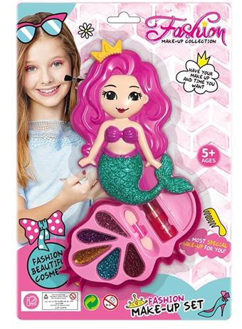 One layer mermaid cosmetics (girl's home makeup kit, children's DIY)   ITEM NO.： W039813
