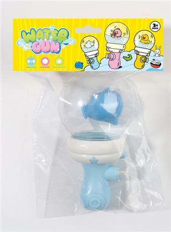 Drifting bottle small water gun/blue whale (light sensing/lights up when in water)   ITEM NO.： W020981