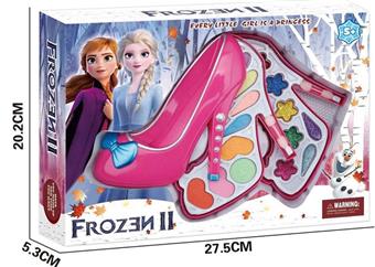 Two layer Ice Princess High Heels Children's Makeup Cosmetics   ITEM NO.： W020966