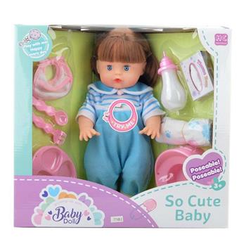 (GCC) 14 inch Water Drinking Girl Doll+IC   ITEM NO.： W039074