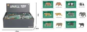 Small Animal A (6 Mixed) 48PCS/BOX   ITEM NO.： W034823