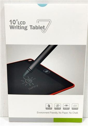 LED Children's 10 inch Black LCD One Click Clear Writing Pad   ITEM NO.： W024209