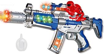 Electric spray flash music gun head telescopic electroplating gun (with kettle)   ITEM NO.： W040850
