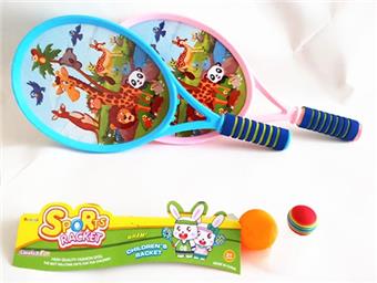 Large tennis racket for outdoor sports (Animal World)   ITEM NO.： W037620