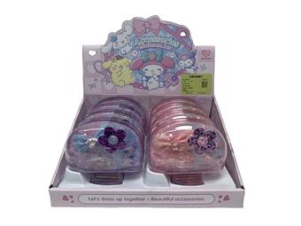 Sanrio Jewelry Mushroom Bag Play Home Jewelry Box Girl Dress up Bag Gift Box   ITEM NO.： W032371