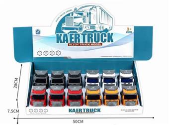 Return alloy locomotive (12PCS whole box price) (GCC)   ITEM NO.： W024665