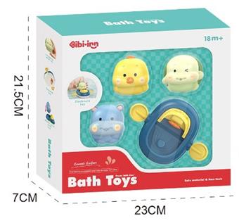 Chain up rubber boat+vinyl figurine (set)   ITEM NO.： W036259
