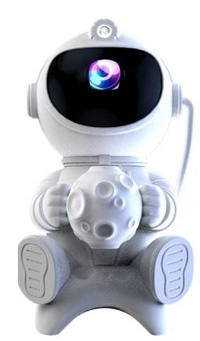 Astronaut Starry Sky Laser Projector Atmosphere Night Light Bluetooth Speaker (Embracing the Moon)   ITEM NO.： W029137
