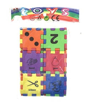 Building block dice   ITEM NO.： W032759