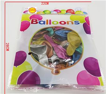 25 metal balloons   ITEM NO.： W027713