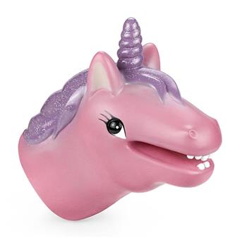 Red unicorn hand puppet head   ITEM NO.： W024912