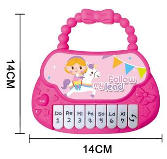 Handbag music electronic keyboard 2 mixed models   ITEM NO.： W029568