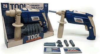 Simulated electric tool set (electric drill)   ITEM NO.： W040433