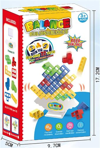 Balanced Tetris   ITEM NO.： W018547