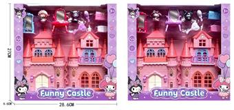 Kuromi Castle Set Toys   ITEM NO.： W040256