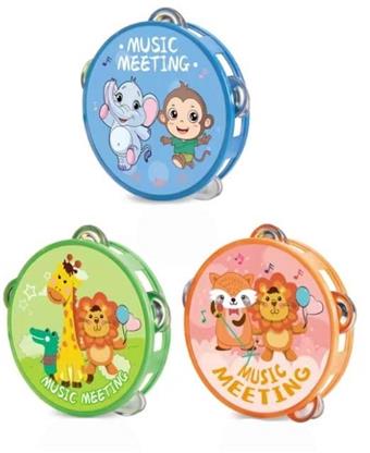 Cartoon animal tambourine   ITEM NO.： W036960