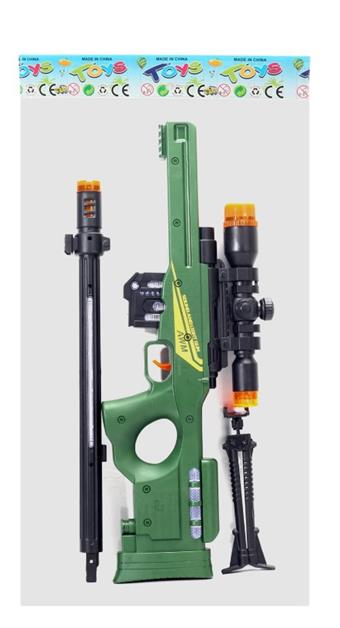 AWM electric sound light sniper rifle (with infrared)   ITEM NO.： W040920
