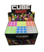 6cm 3x3 Rubik's Cube (12 pieces per box price)   ITEM NO.： W021092