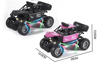 1: 16 Four way alloy night car (including electricity)   ITEM NO.： W025584