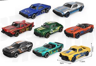 Alloy sliding retro sports car   ITEM NO.： W031134