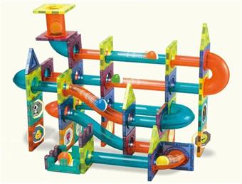 Magic Magnetic Park (Magnetic Ball Track Building Blocks) 96pcs English packaging CPC (GCC)   ITEM NO.： W024383