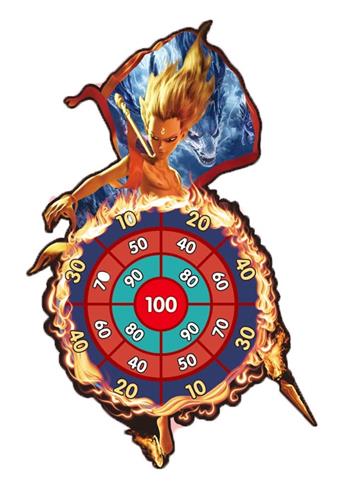 Nezha Target with Sticky Ball   ITEM NO.： W031680