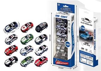 Huili Police Sedan (6PCS)   ITEM NO.： W026466