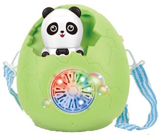 15 hole Panda Bubble Egg+2 bottles of Bubble Water (not including electricity)   ITEM NO.： W024476