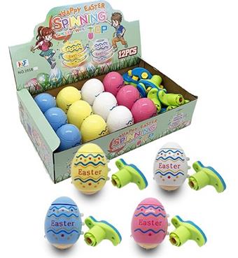 Easter egg flash music gyro English packaging   ITEM NO.： W040457