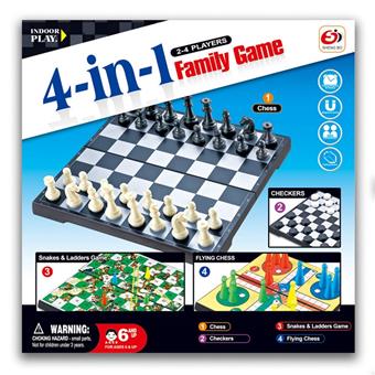 Four in One Chessboard (GCC)   ITEM NO.： W039539