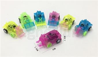 Transparent Engineering Power Vehicle (Gift Toy)   ITEM NO.： W028896