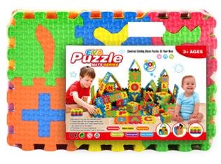 EVA Arabic numerals and arithmetic symbols puzzle 18pcs   ITEM NO.： W032641