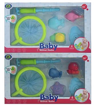 Bathroom Toy Ocean 2 Mixed (6PCS)   ITEM NO.： W035153