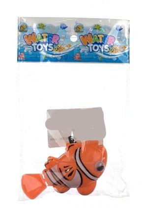 Swimming Clown Fish (Bathroom Water Play Gift)   ITEM NO.： W029004