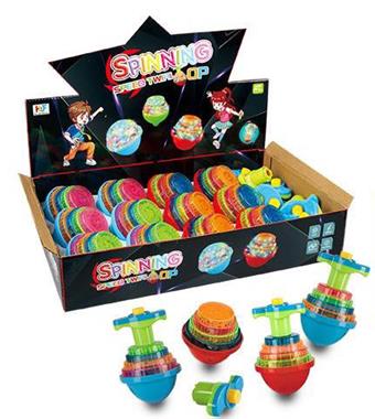 Colorful UFO Flash Music Top English Packaging (GCC)   ITEM NO.： W040465