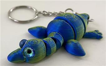 7CM Goose Keychain Silver Ring   ITEM NO.： W025459