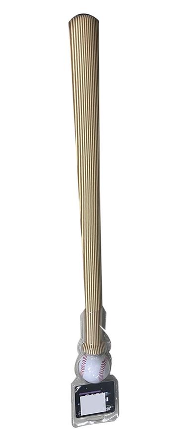 24 inch connected wood grain baseball bat   ITEM NO.： W025053