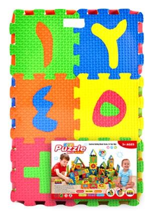 EVA Arabic numerals and arithmetic symbols puzzle 18pcs   ITEM NO.： W032634