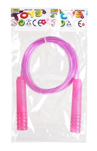 Bagged gold powder skipping rope [4-color mixed]   ITEM NO.： W031200