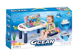 DIY ocean puzzle board table   ITEM NO.： W032932