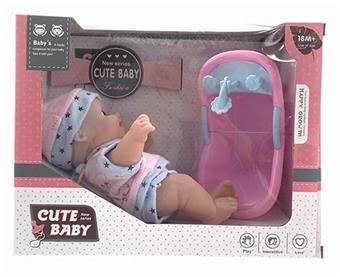 8-inch vinyl figurine+bathtub (GCC)   ITEM NO.： W022150